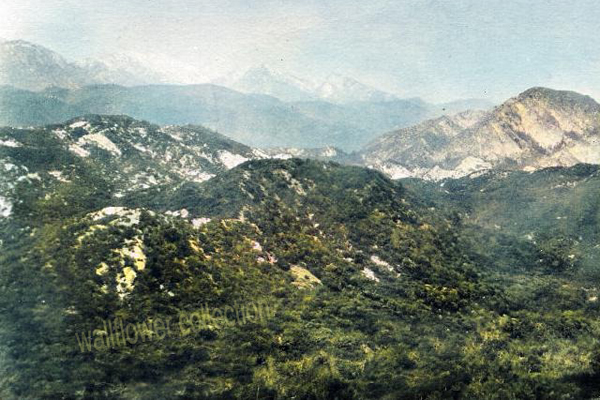 Cajon Pass, one of the two passes into San Bernardino and Southern California